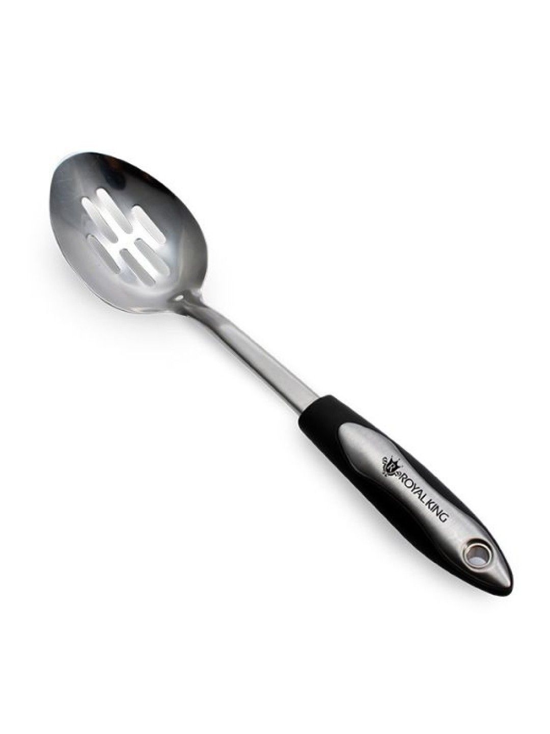 Royal King Stainless Steel Slotted Spoon (No Color- Image 1)