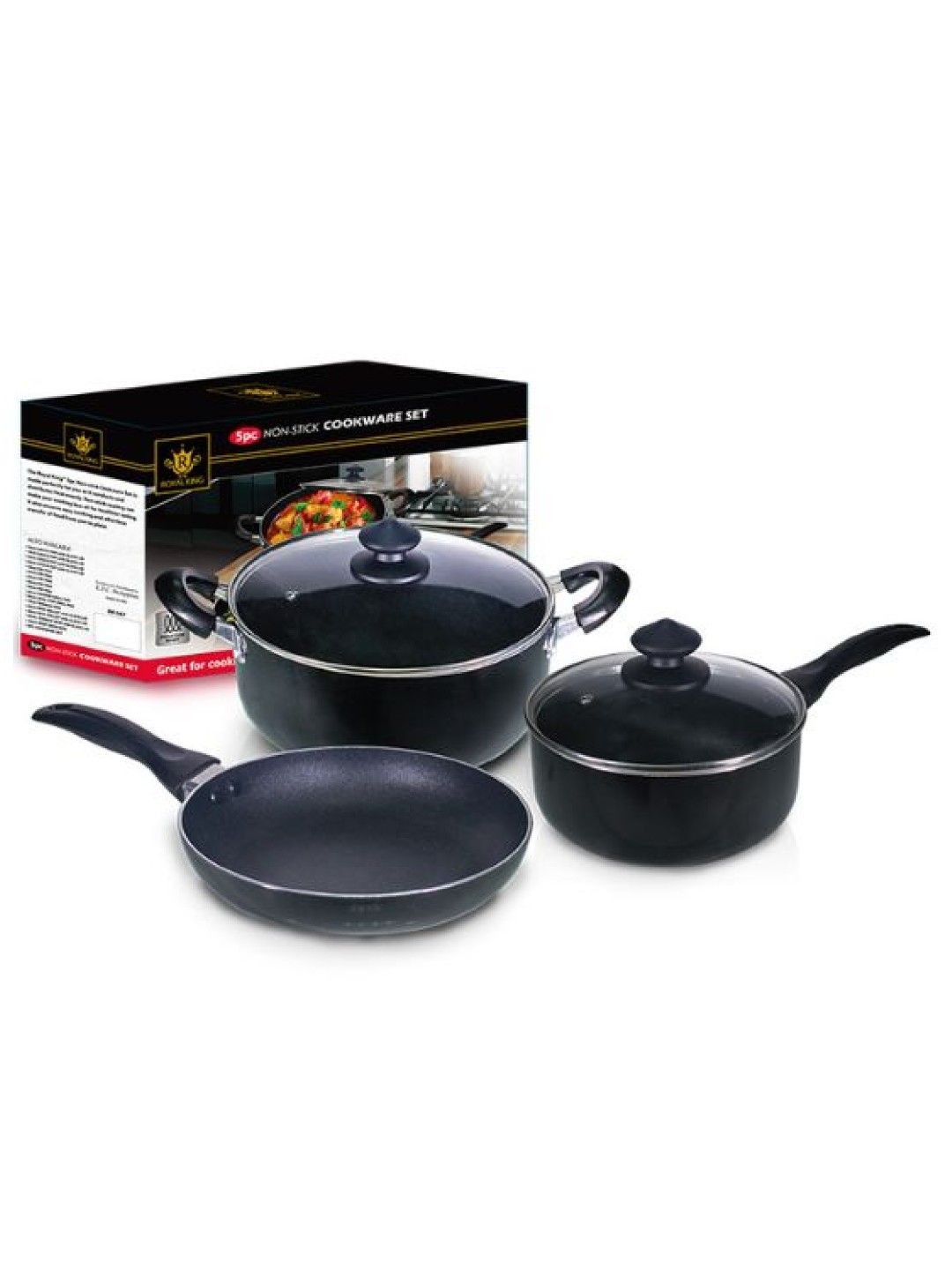 Royal King 5-Piece Cookware Set (No Color- Image 1)