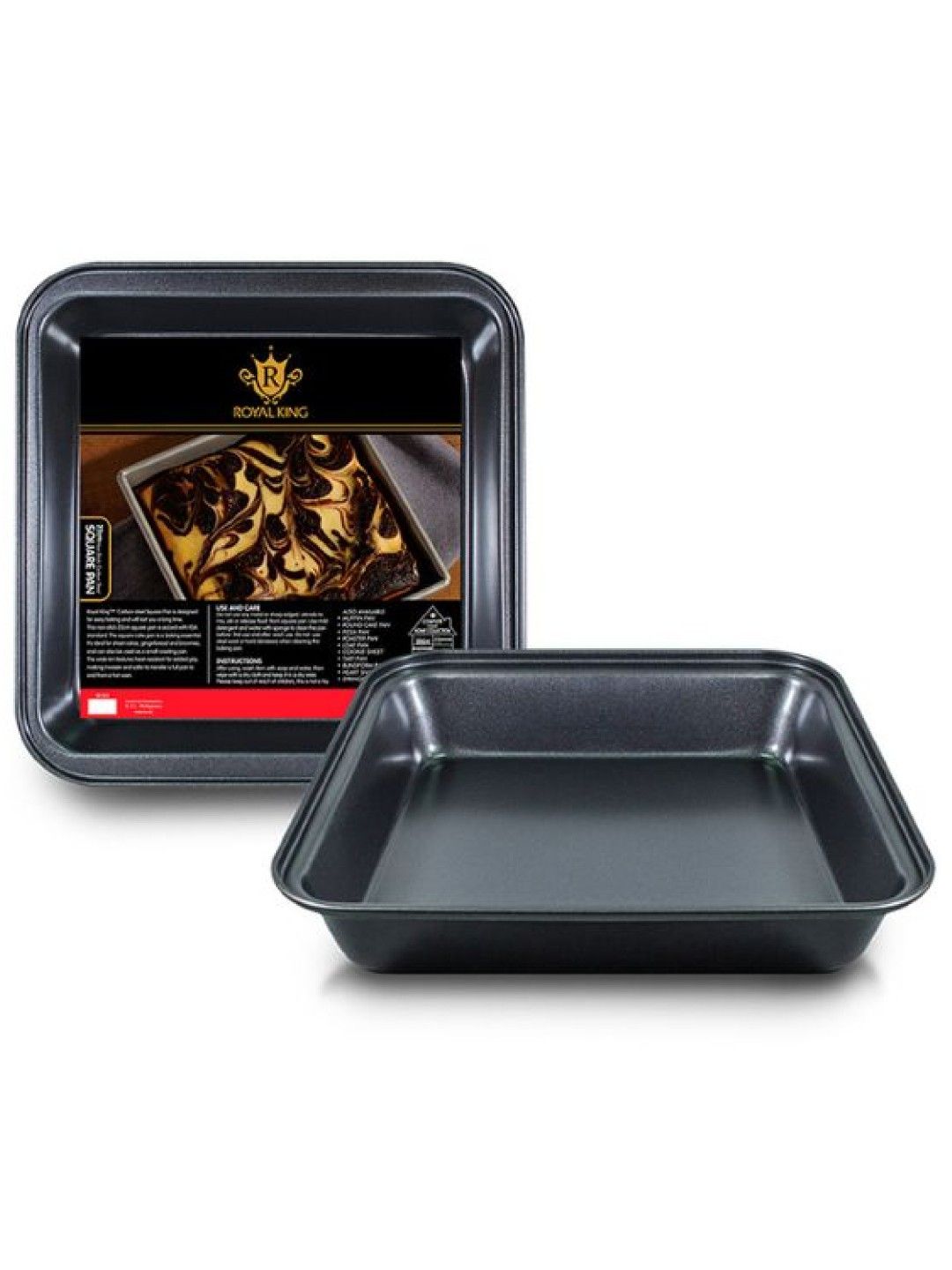Royal King Square Pan (22cm) (No Color- Image 1)