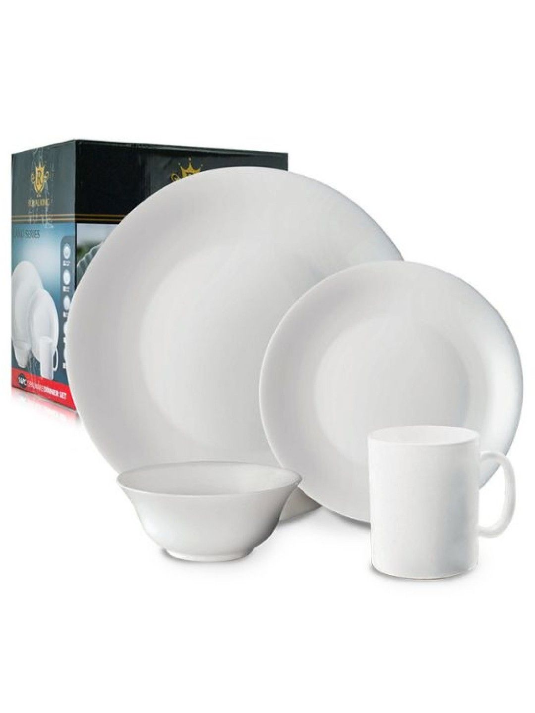 Royal King Plain Plano Dinnerware (16cm)