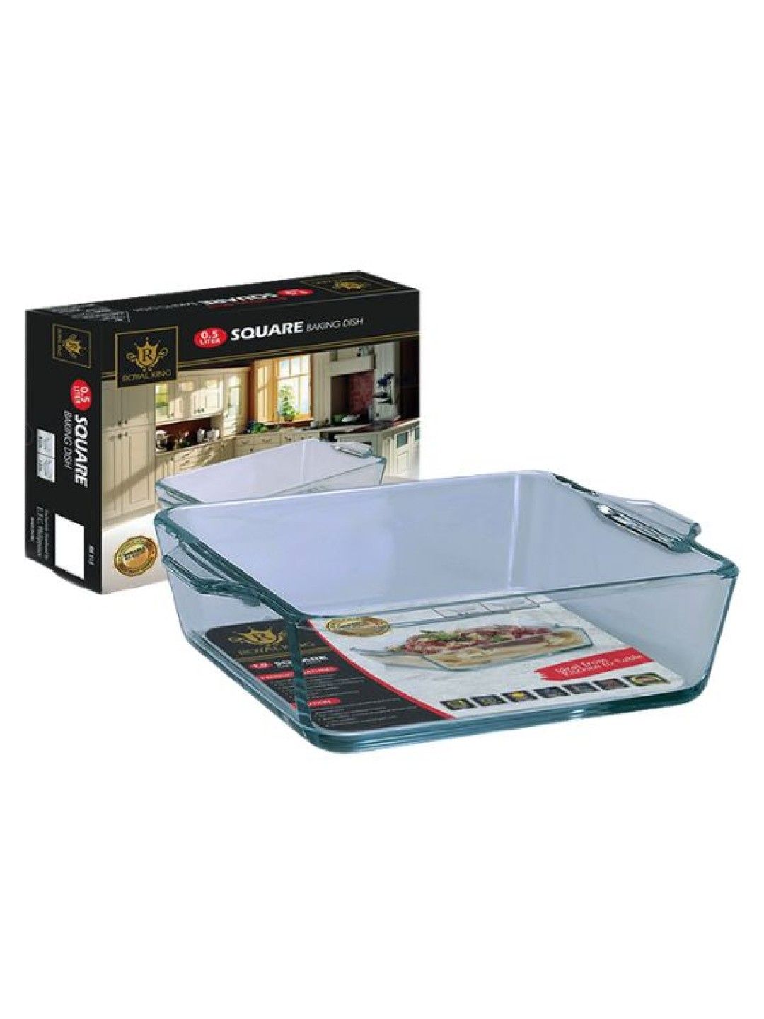 Royal King Square Baking Dish (0.5 L- Image 1)