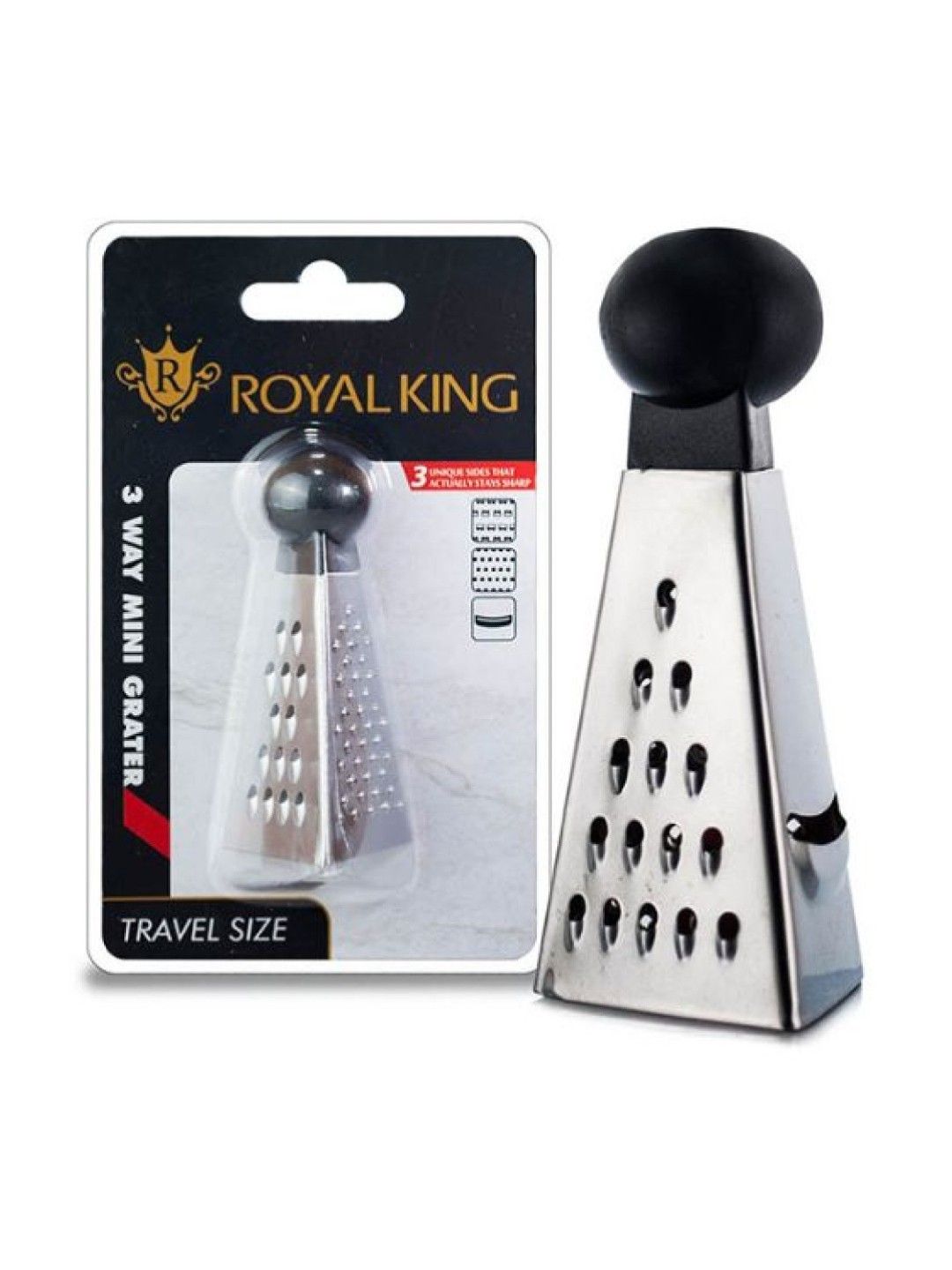 Royal King 3-way Mini Grater, Offset Spatula, Springform Pan (No Color- Image 2)