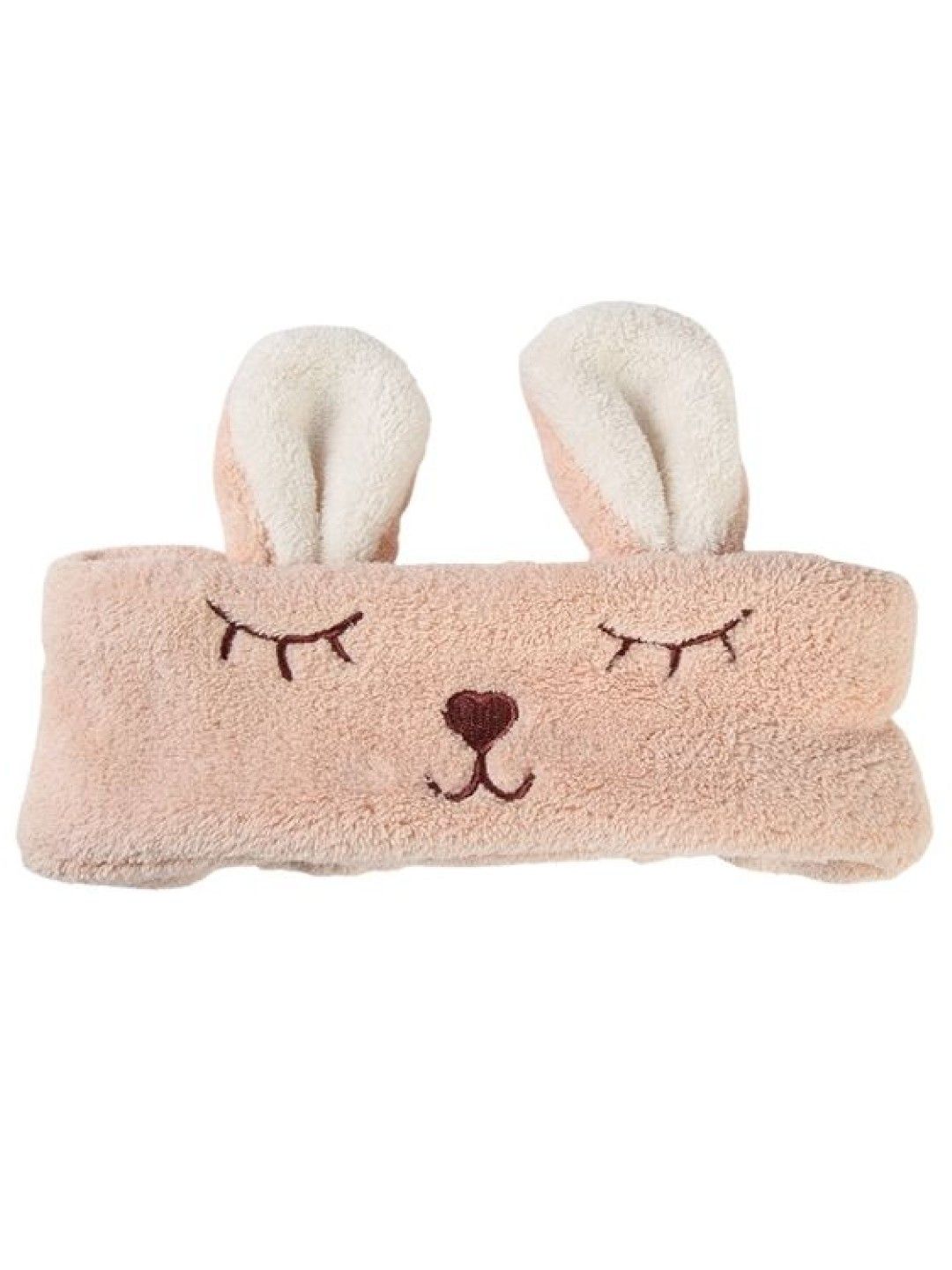 Scenti Cute Soft Plush Beauty Headband (Light Pink- Image 1)