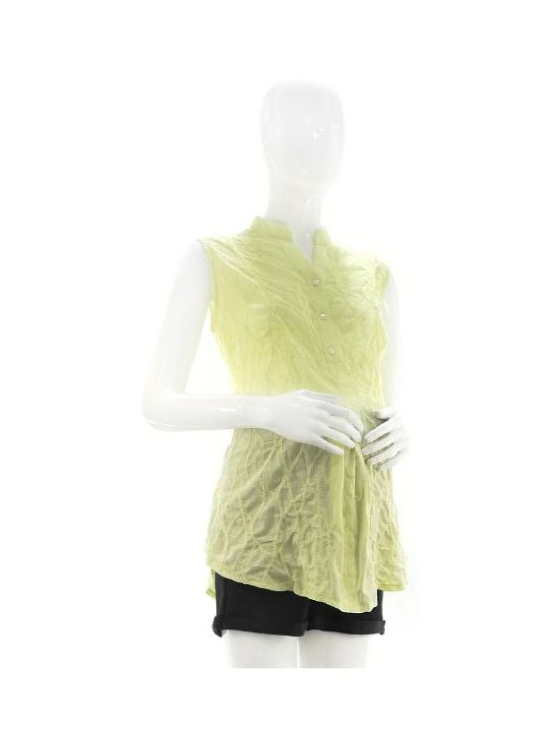 Mommy Plus Rachel Maternity Blouse (Yellow- Image 1)