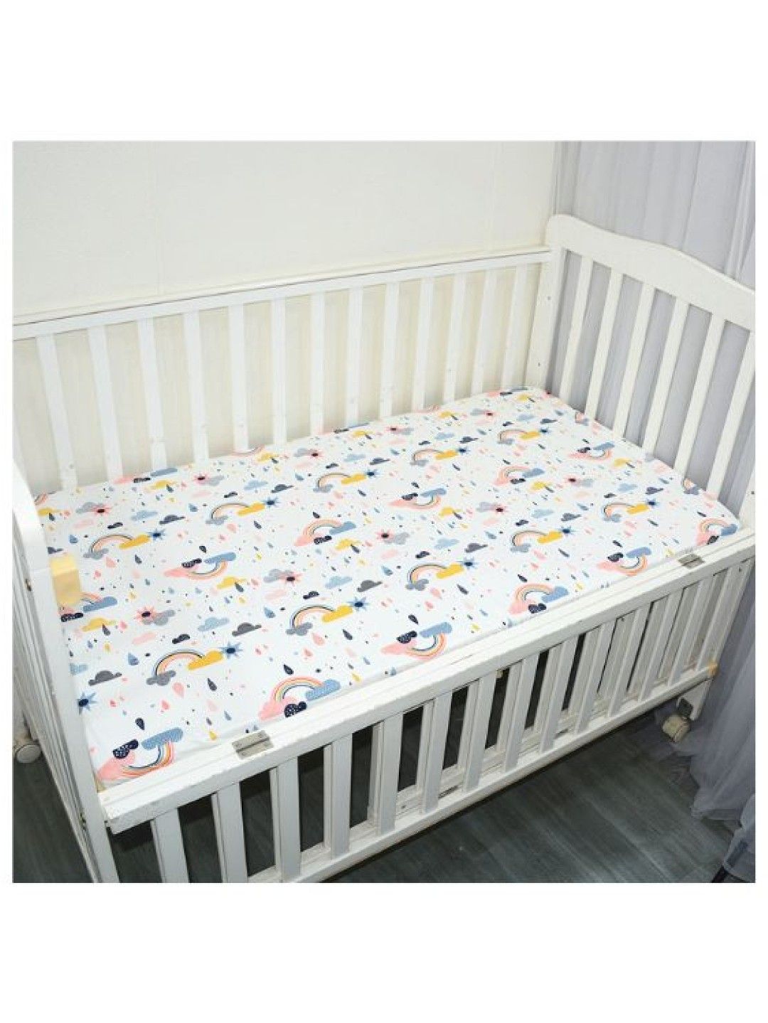 Cottonkind Rainbow Cotton Crib Sheet