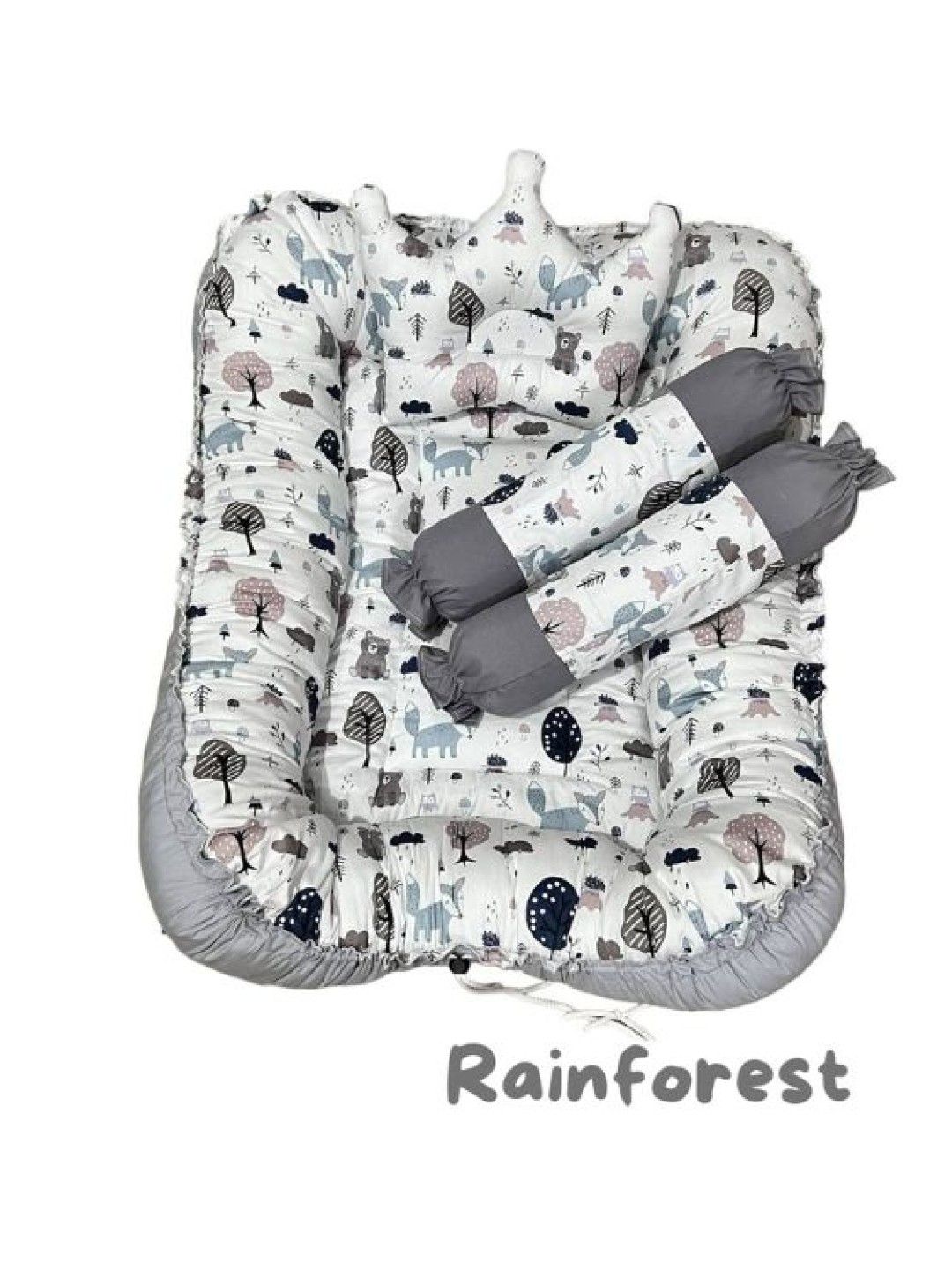 QT Hub Baby Oval Nest Set (Rainforest- Image 1)