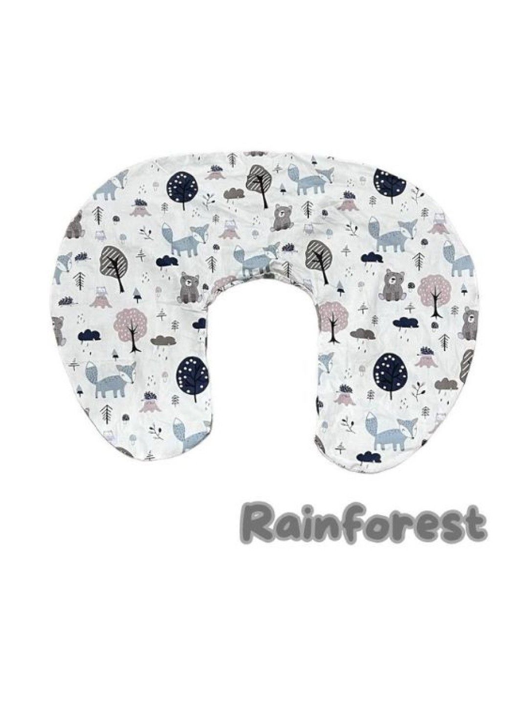 QT Hub Nursing Pillow Case (Punda) (Rainforest- Image 1)