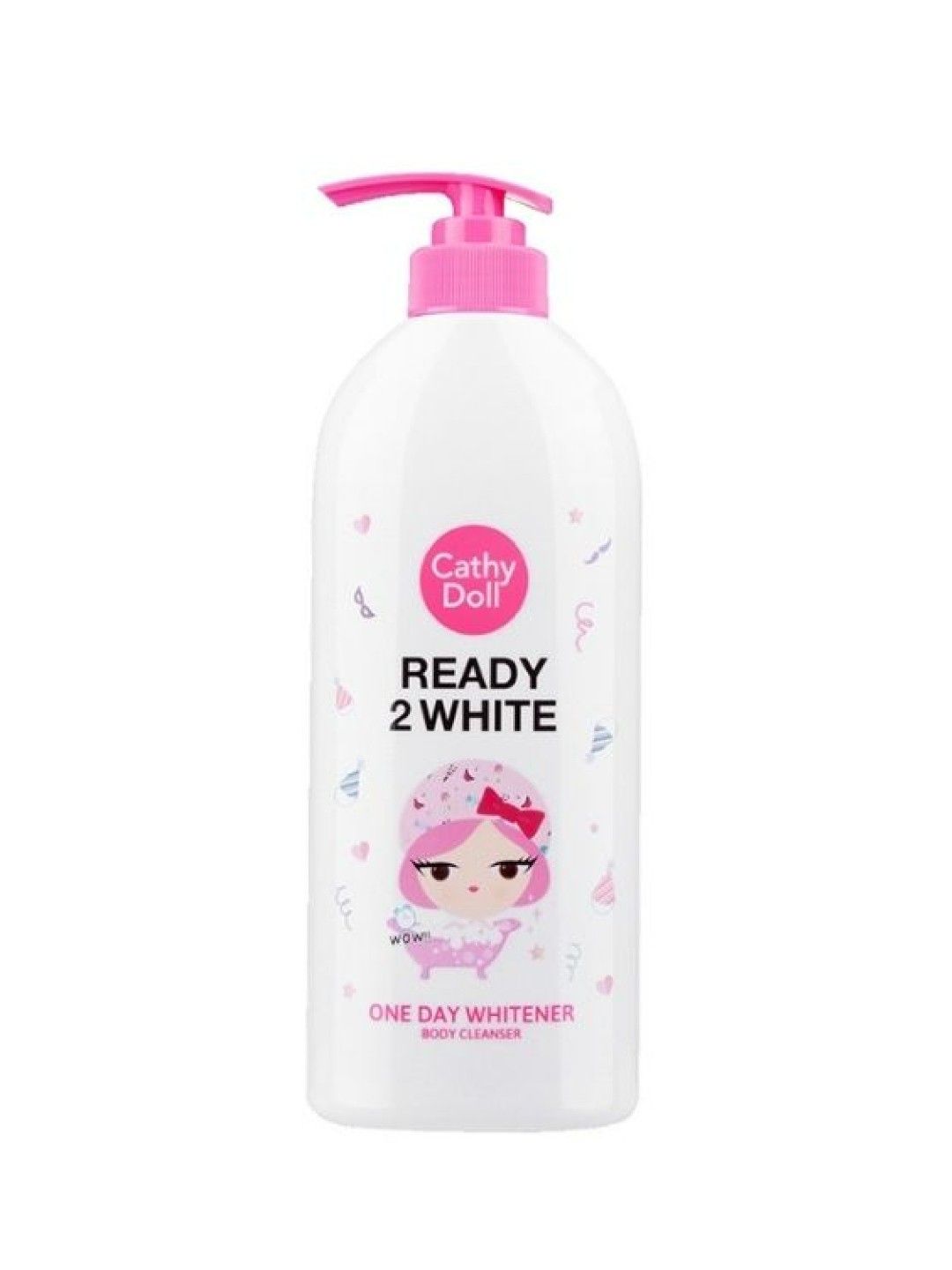 Cathy Doll Ready to White One Day Whitener Body Cleanser (500ml) (No Color- Image 1)