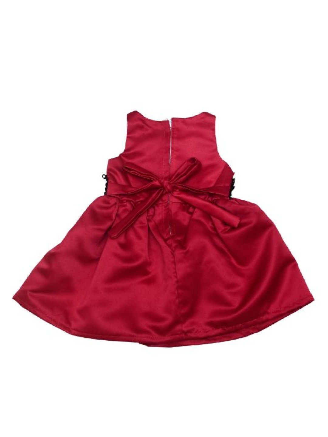 Bebeta Sleeveless Formal Dress (Red- Image 2)