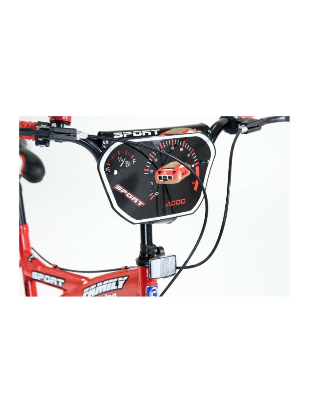 FAMILY Kids' BMX Bicycle Sport 20" (Red- Image 2)