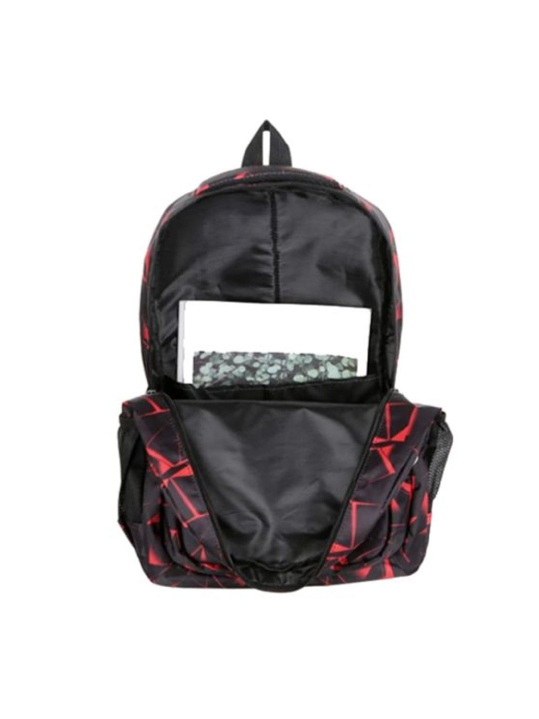 Seams 195 Abstract Backpack (Red- Image 3)