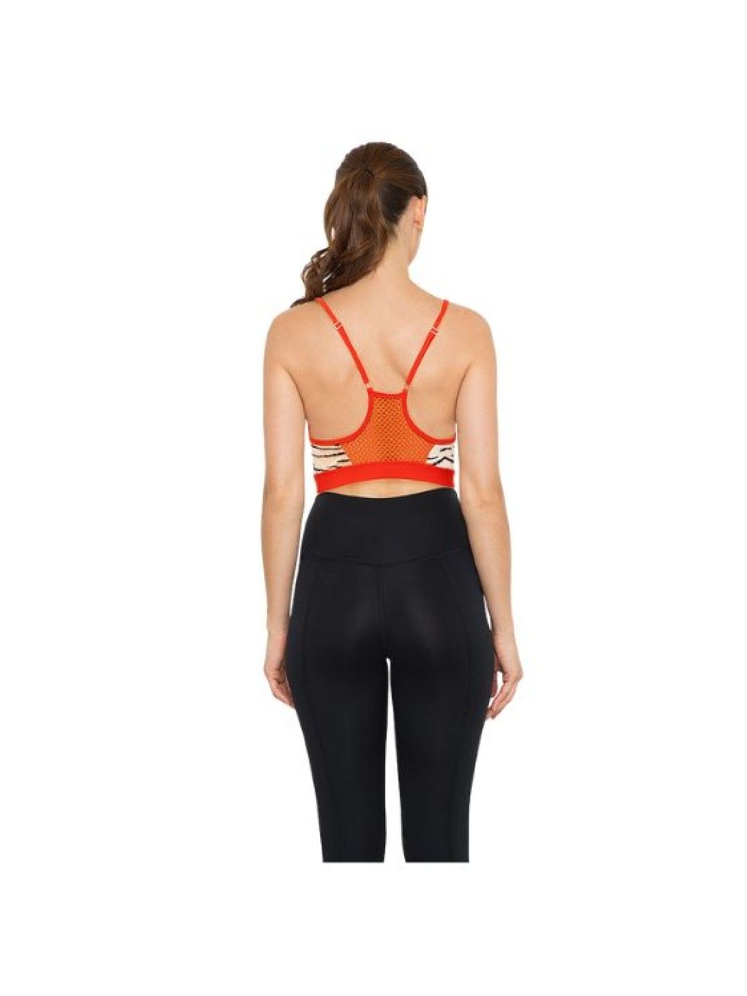 eska Foxy Feline Sports Bra (Red- Image 4)