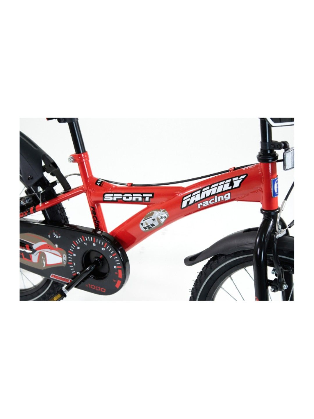 FAMILY Kids' BMX Bicycle Sport 20" (Red- Image 3)