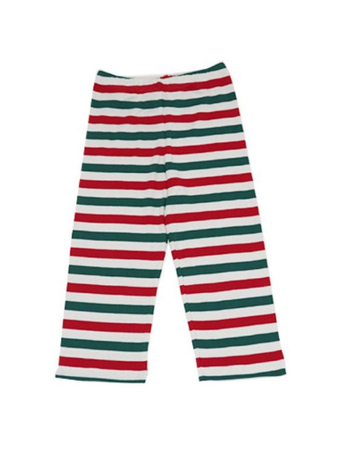 bean fashion Stripes Shortsleeves Pajama Set (Red- Image 4)