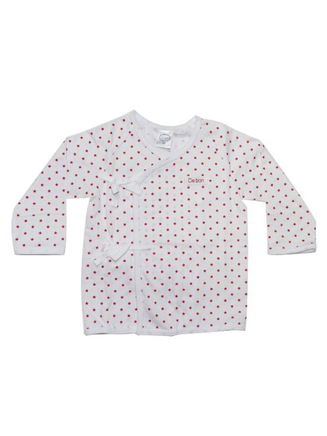 Enfant Long Sleeve - Tie Side Star (Red- Image 1)