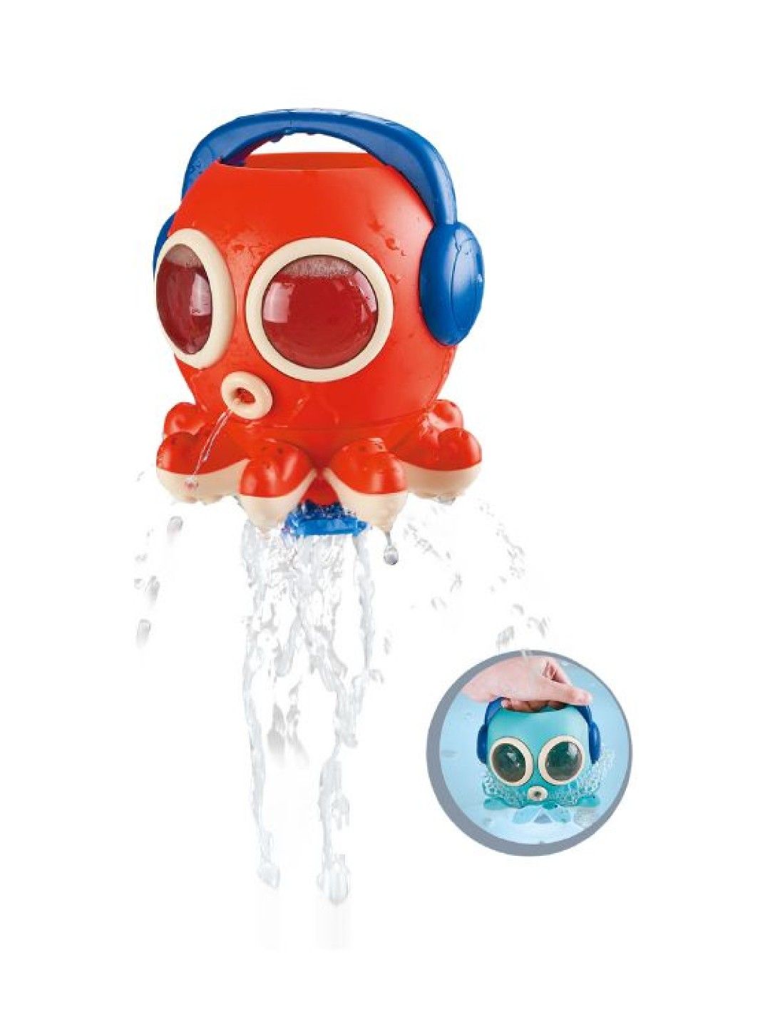 Bathfun Alien Octopus (Red- Image 1)