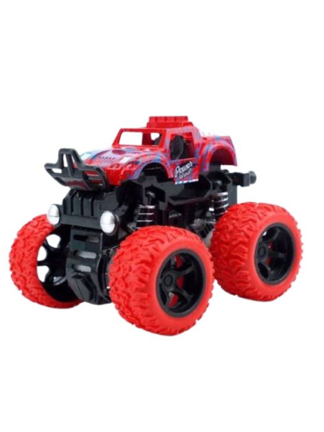 MiDeer Monster Truck Toy Pull Back by Toteeandco (Red- Image 1)