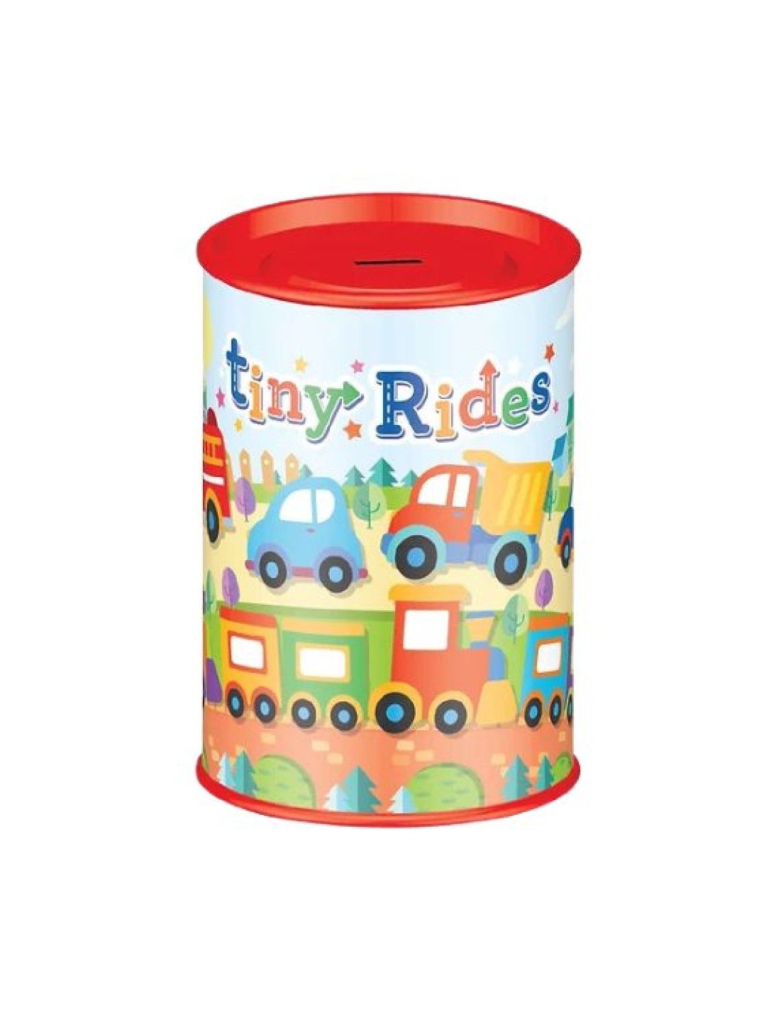 Joytoy Tiny Rides Jumbo Coinbank (Red- Image 1)