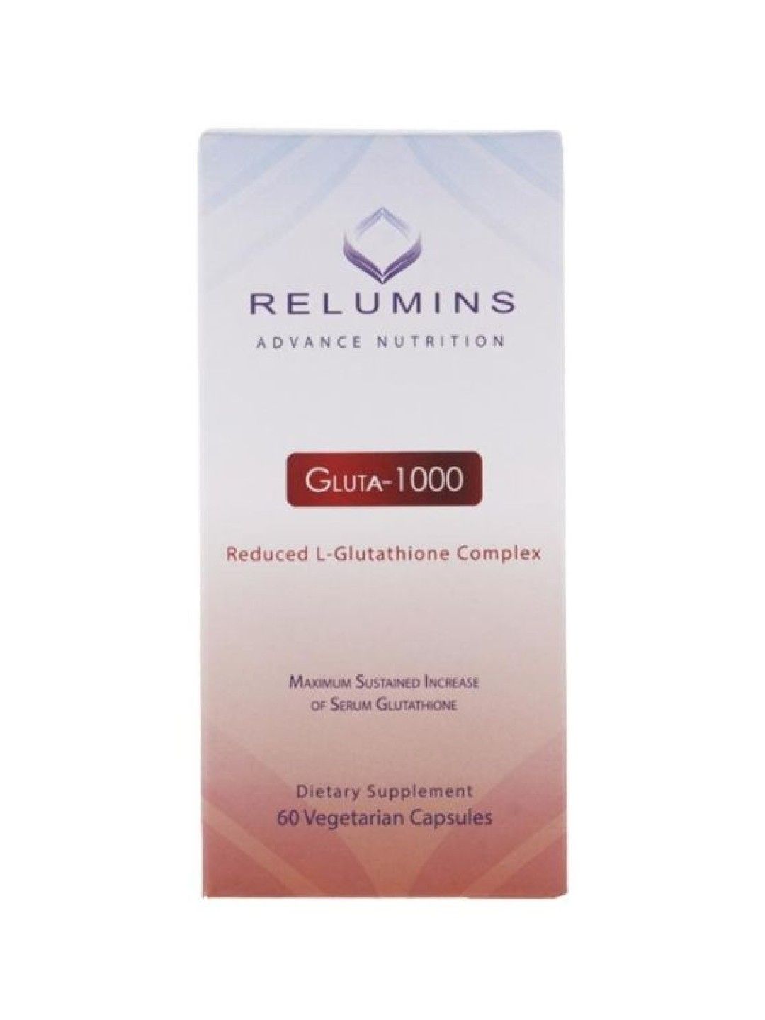 Relumins Advance Nutrition Gluta 1000 - Reduced L-Glutathione Complex (60 Capsules)