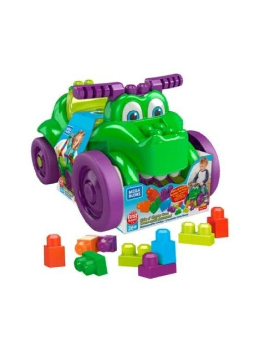 Mega Bloks Ride n' Chomp Croc