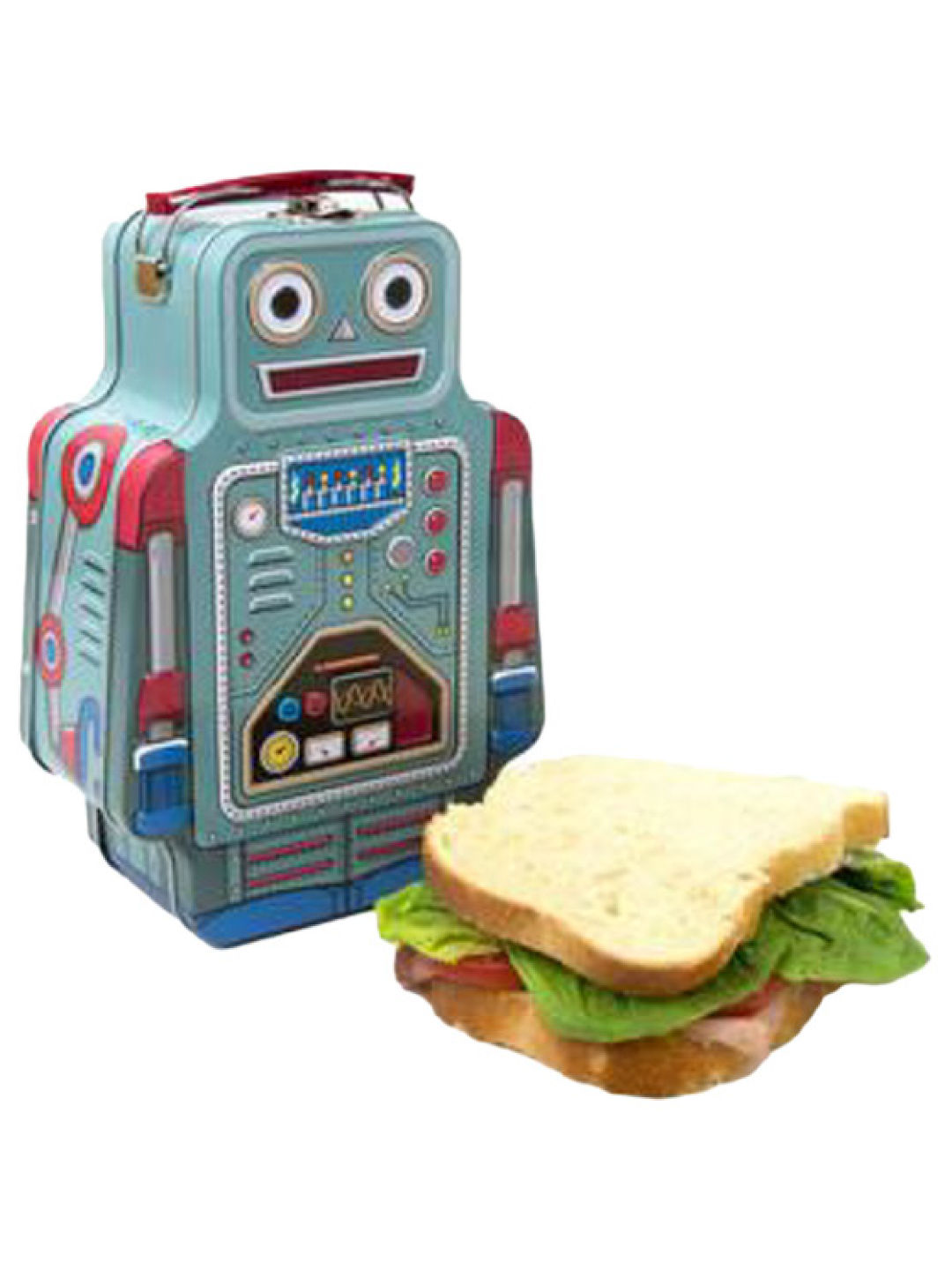 Suck UK Robot Lunch Box (No Color- Image 1)