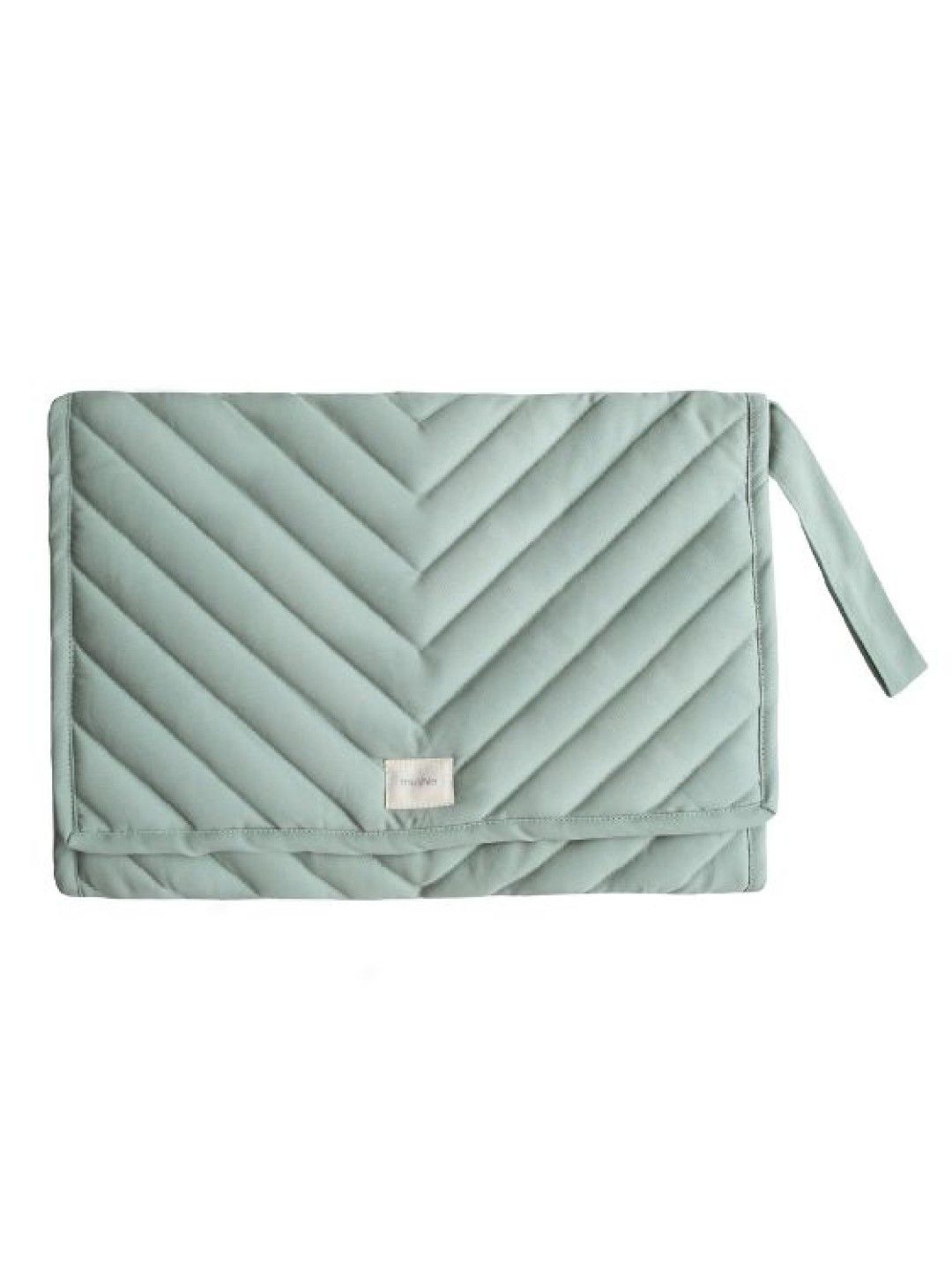 Mushie Portable Changing Pad (Roman Green- Image 1)