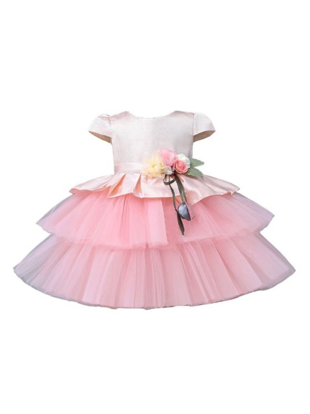 Seams 195 Rose Tulle Party Dress (Pink- Image 1)