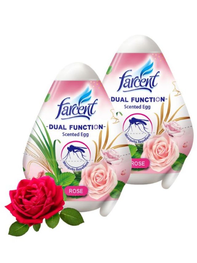 Farcent Mosquito Repellent Gel Rose 170g Set of 2 edamama