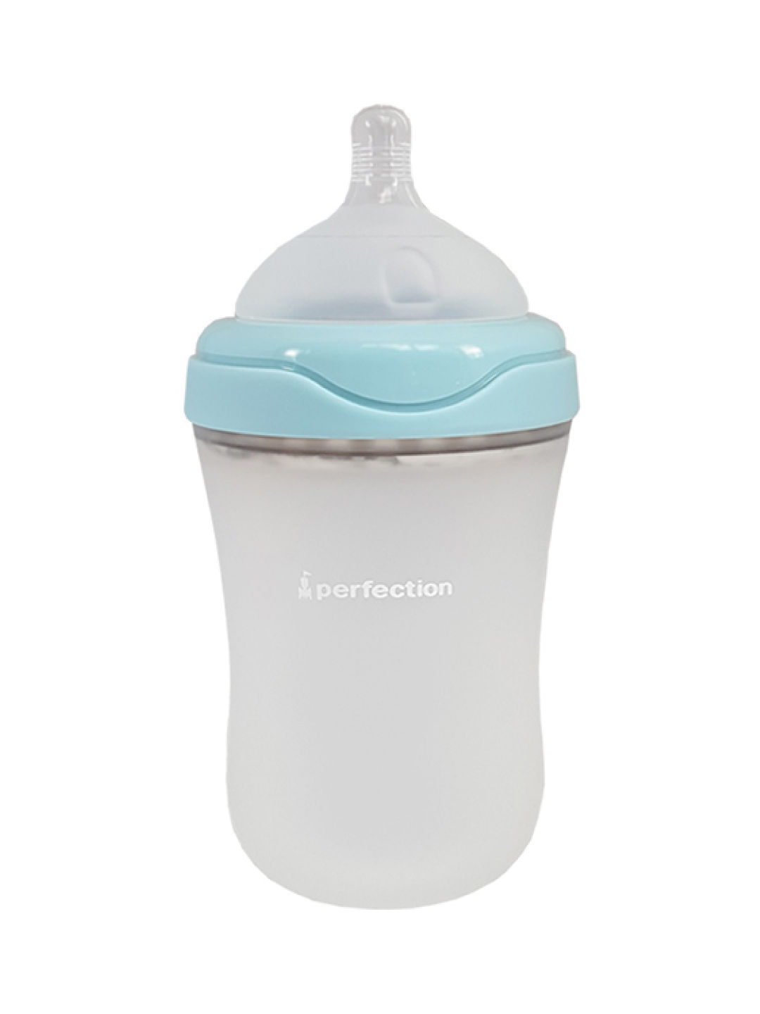 Perfection Silicone Feeding Bottle (260ml) (Blue- Image 1)