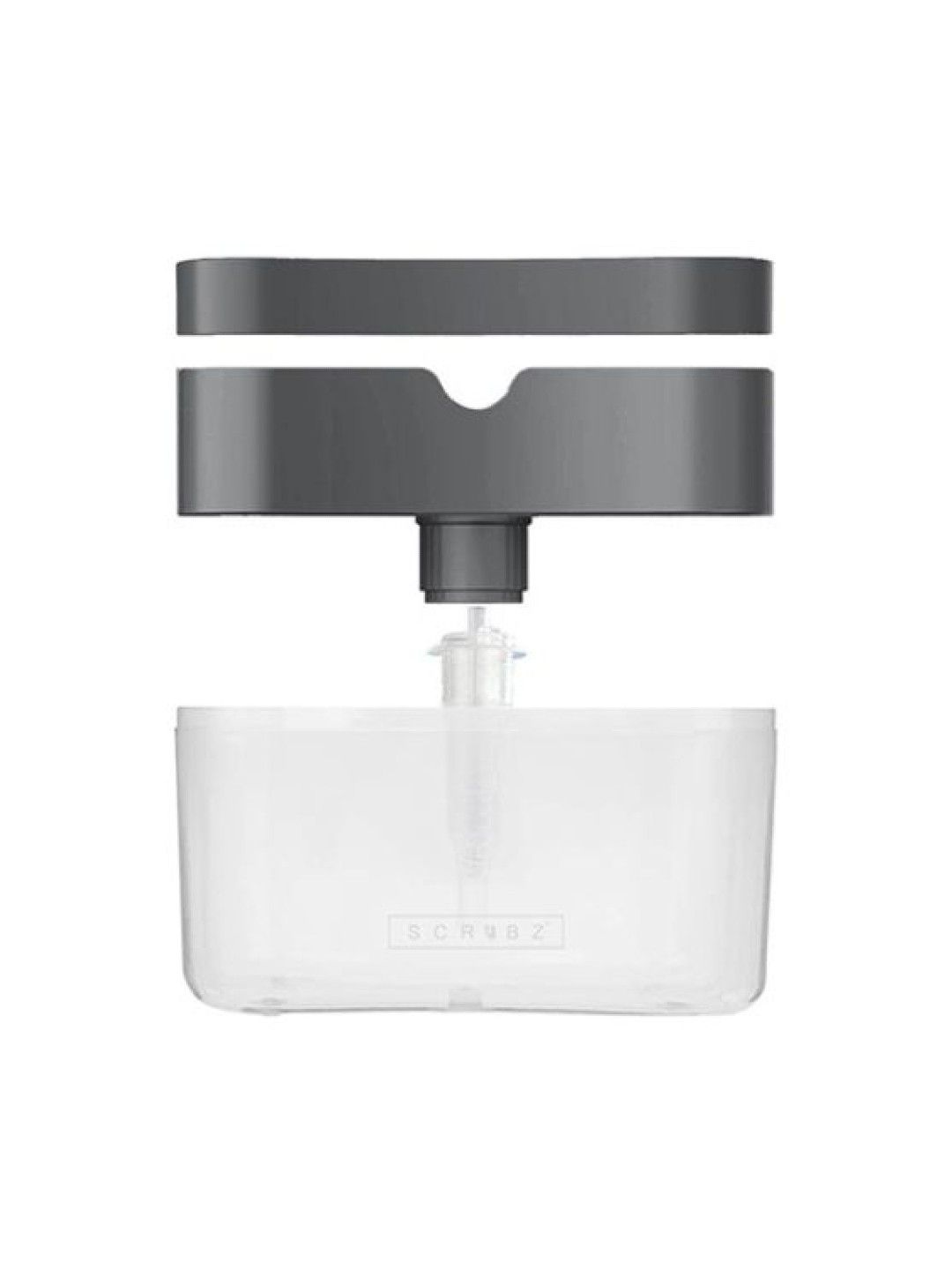 Sunbeams Lifestyle Scrubz Premium 2-in-1 Sponge Holder with Soap Dispenser (14 x 9 x 10.8cm) (No Color- Image 2)