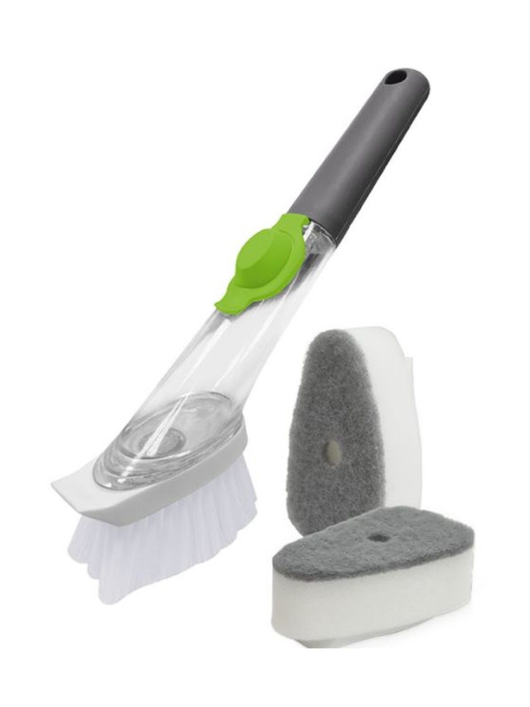 Sunbeams Lifestyle Scrubz Dish Brush & Sponge with Soap Dispenser (No Color- Image 1)