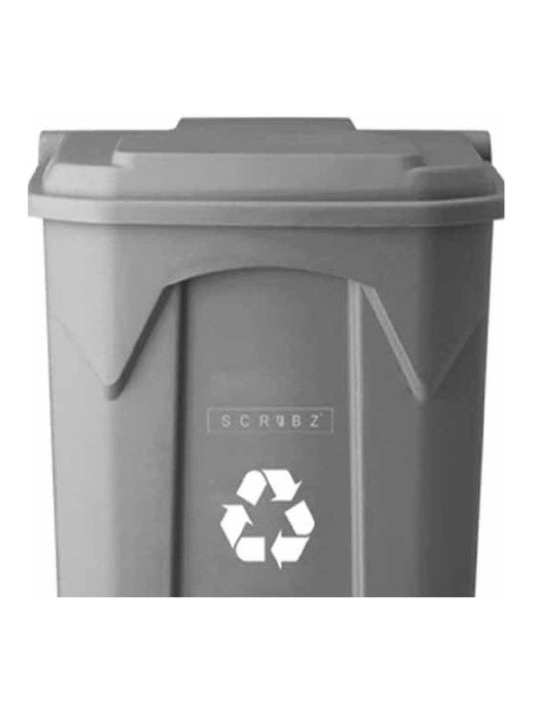 Sunbeams Lifestyle Scrubz Pedal Trash Bin Plastic (100L) (Dark Gray- Image 2)