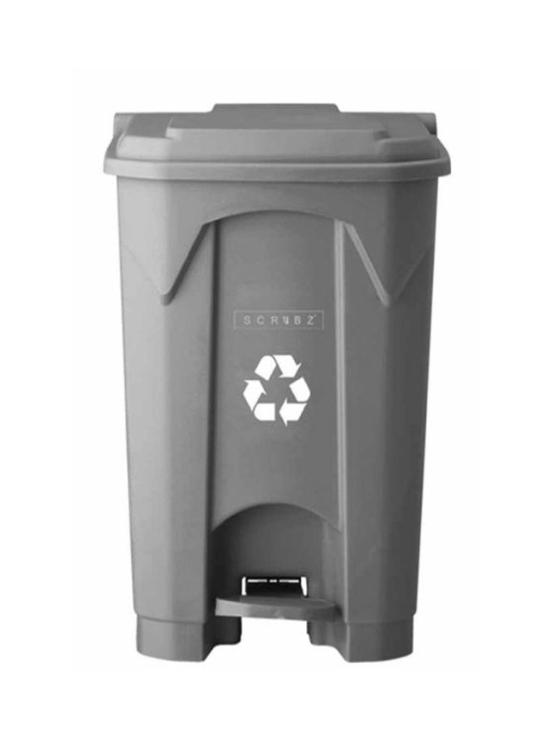 Sunbeams Lifestyle Scrubz Pedal Trash Bin Plastic (100L) (Dark Gray- Image 1)