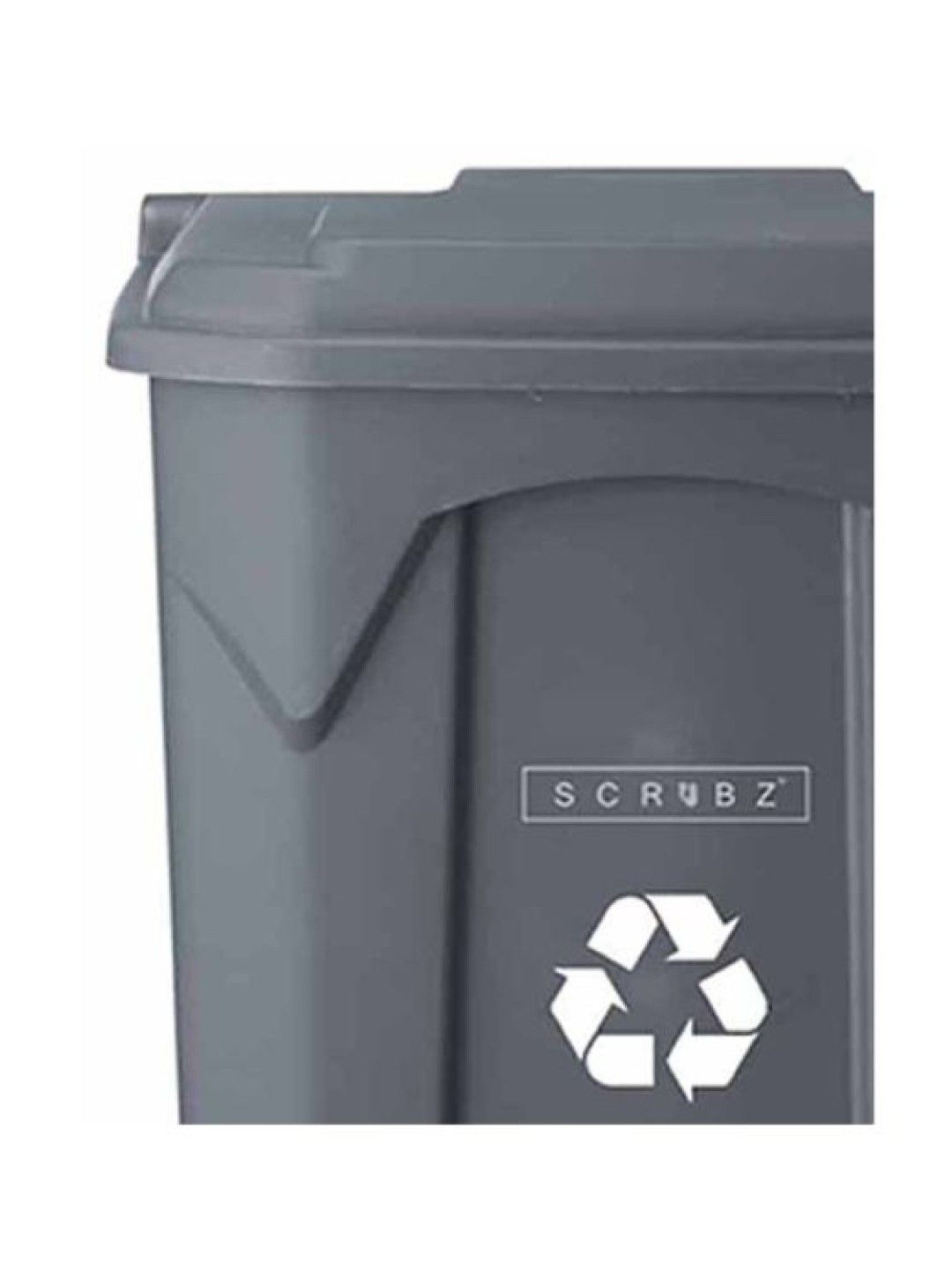 Sunbeams Lifestyle Scrubz Pedal Trash Bin Plastic (50L) (Dark Gray- Image 2)