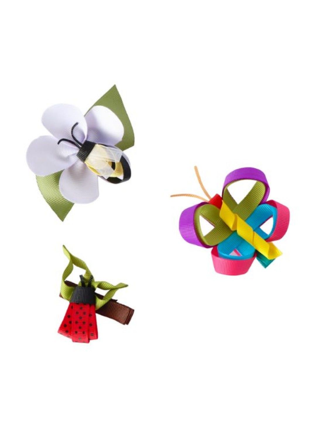 Style Me Little Garden Bugs Sculpture Bow Set