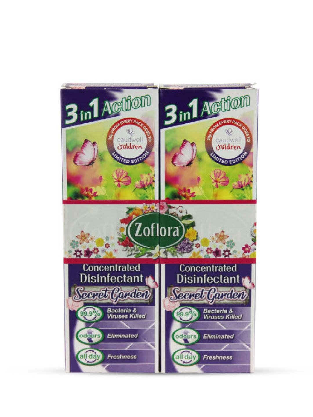 Zoflora Secret Garden Disinfectant Spray 2-Pack (250ml)
