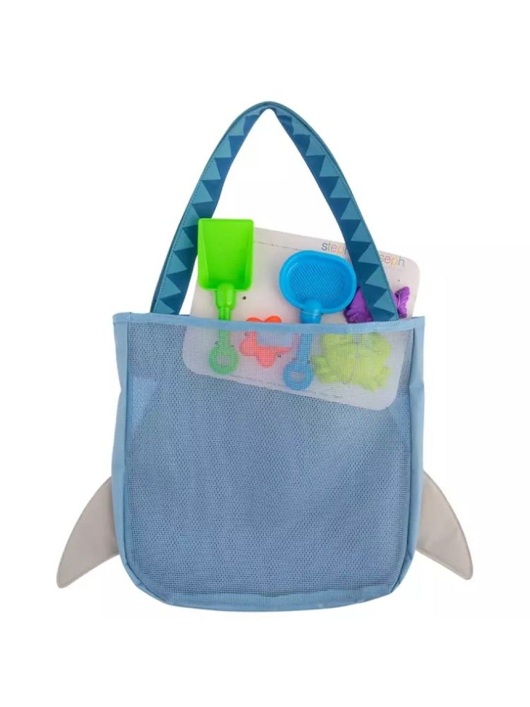 Stephen Joseph Beach Tote with Sand Toys Shark (No Color- Image 2)