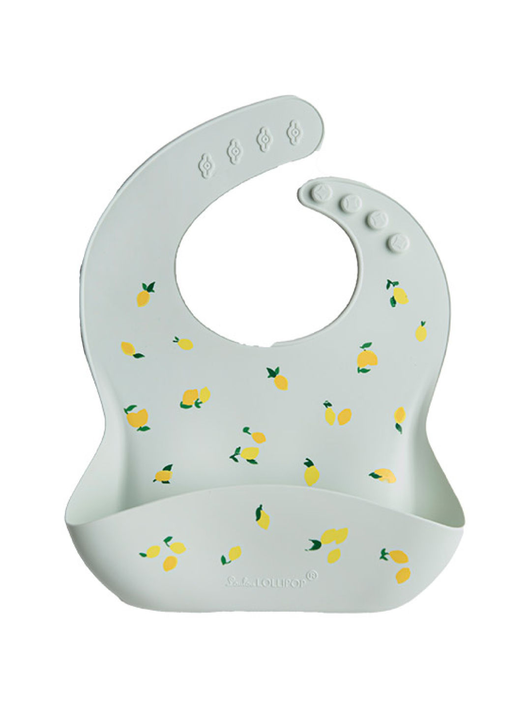 Lou Lou Lollipop Lemon Silicone Bib