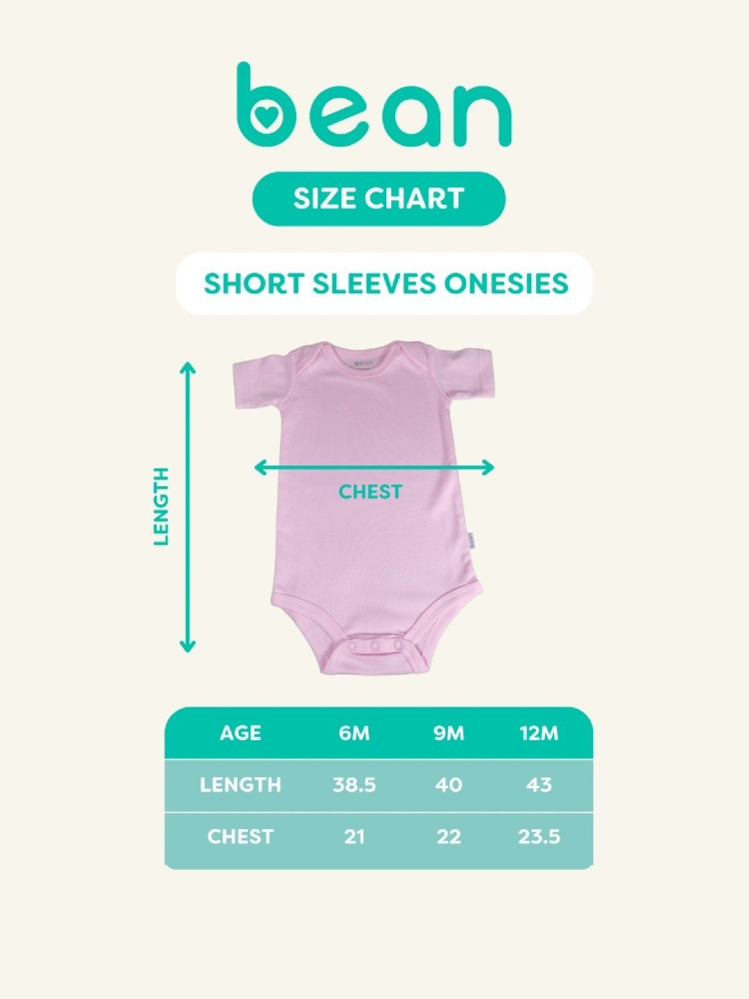 bean fashion Short Sleeves Onesies and Accessories Set (Pink- Image 2)