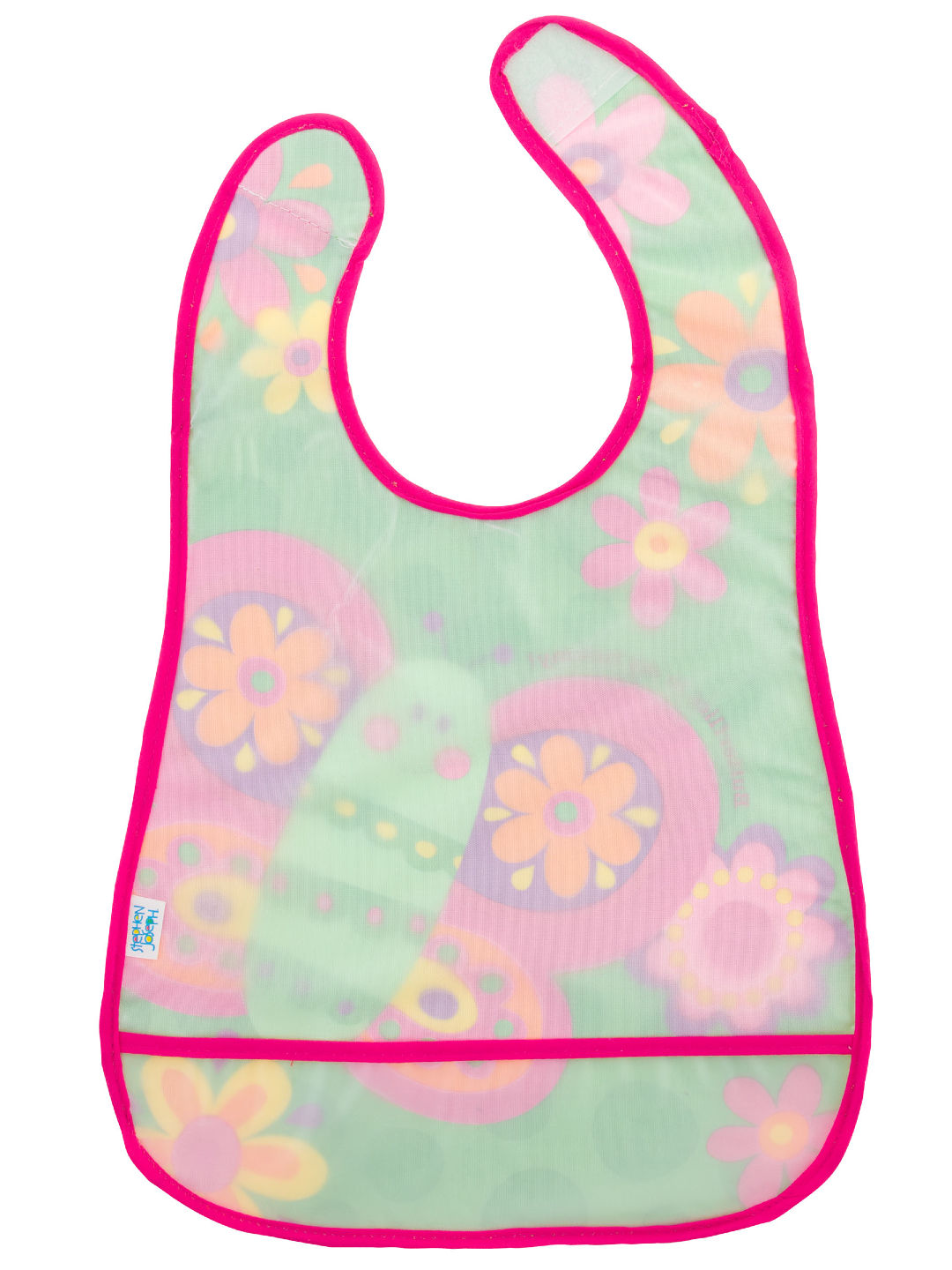 Stephen Joseph Butterfly Wipeable Bib (No Color- Image 4)