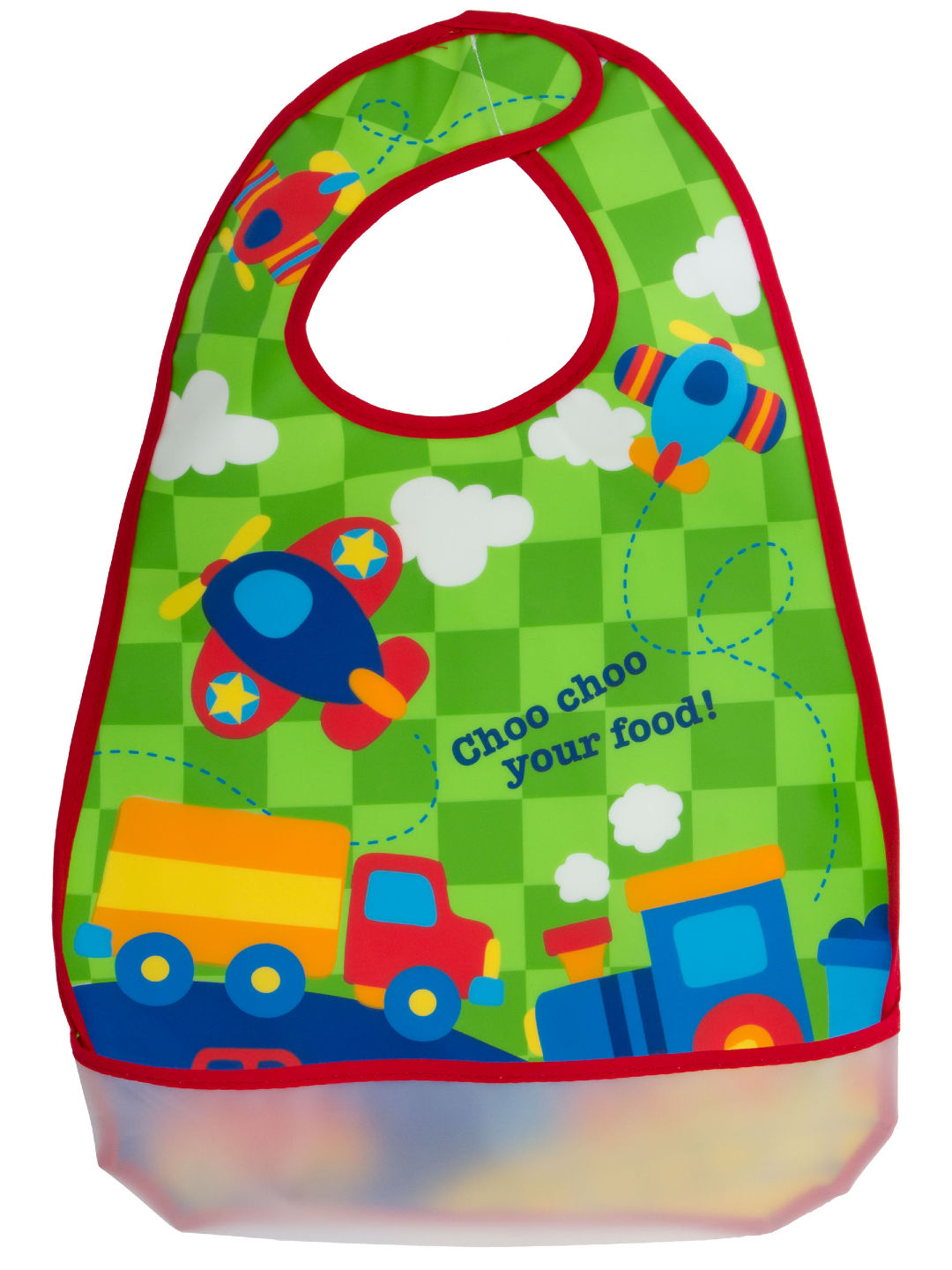 Stephen Joseph Transportation Wipeable Bib (No Color- Image 2)