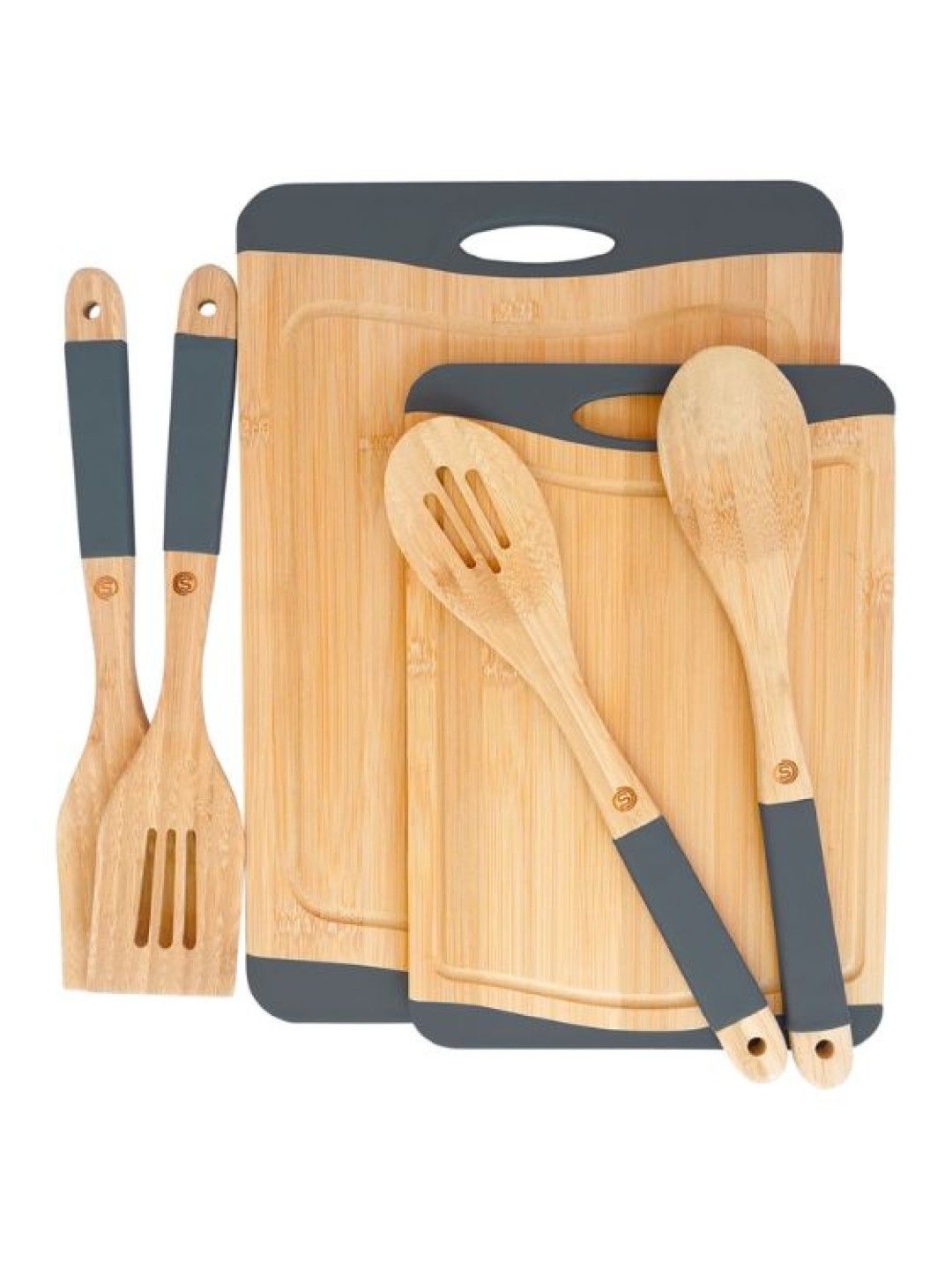 Sunbeams Lifestyle Slique Kitchen Utensils & Cutting Board (Set of 6) Spoons & Turners (No Color- Image 1)