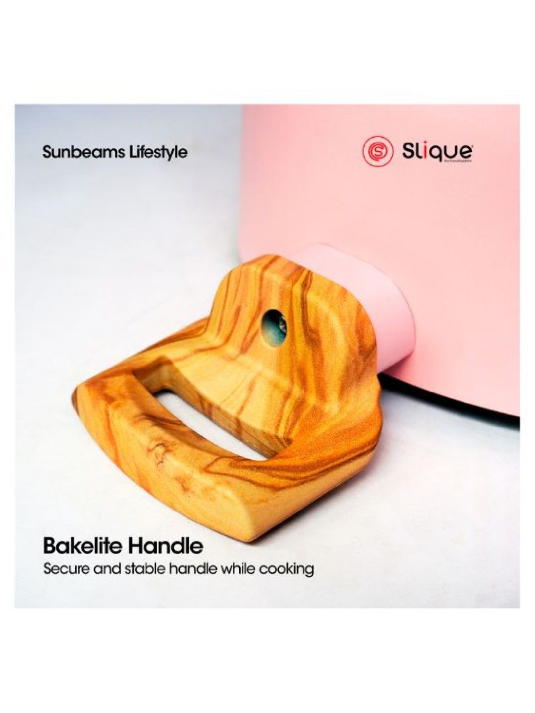 Sunbeams Lifestyle Slique Elements Cookware Dutch Oven (20cm) (Coral- Image 2)