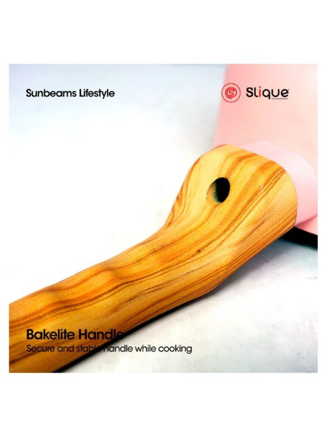 Sunbeams Lifestyle Slique Elements Cookware Sauce Pan (16cm) (Coral- Image 2)