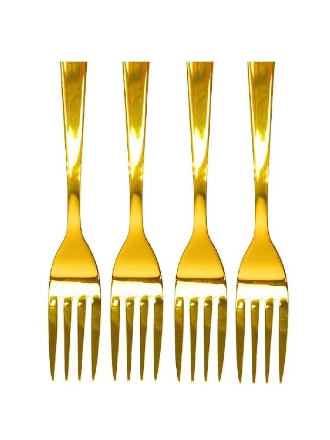 Sunbeams Lifestyle Metallic Dinner Fork (Gold- Image 3)