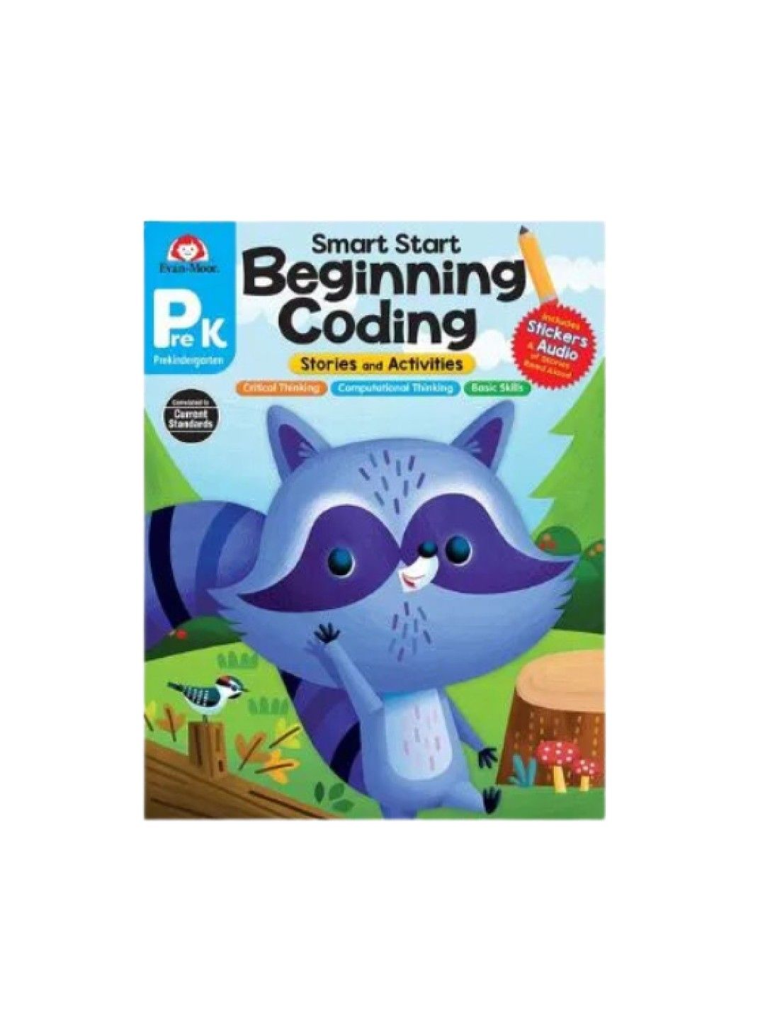 Evan-Moor Educational Publishers Smart Start Beginning Coding Stories And Activities, Grade Pre-K