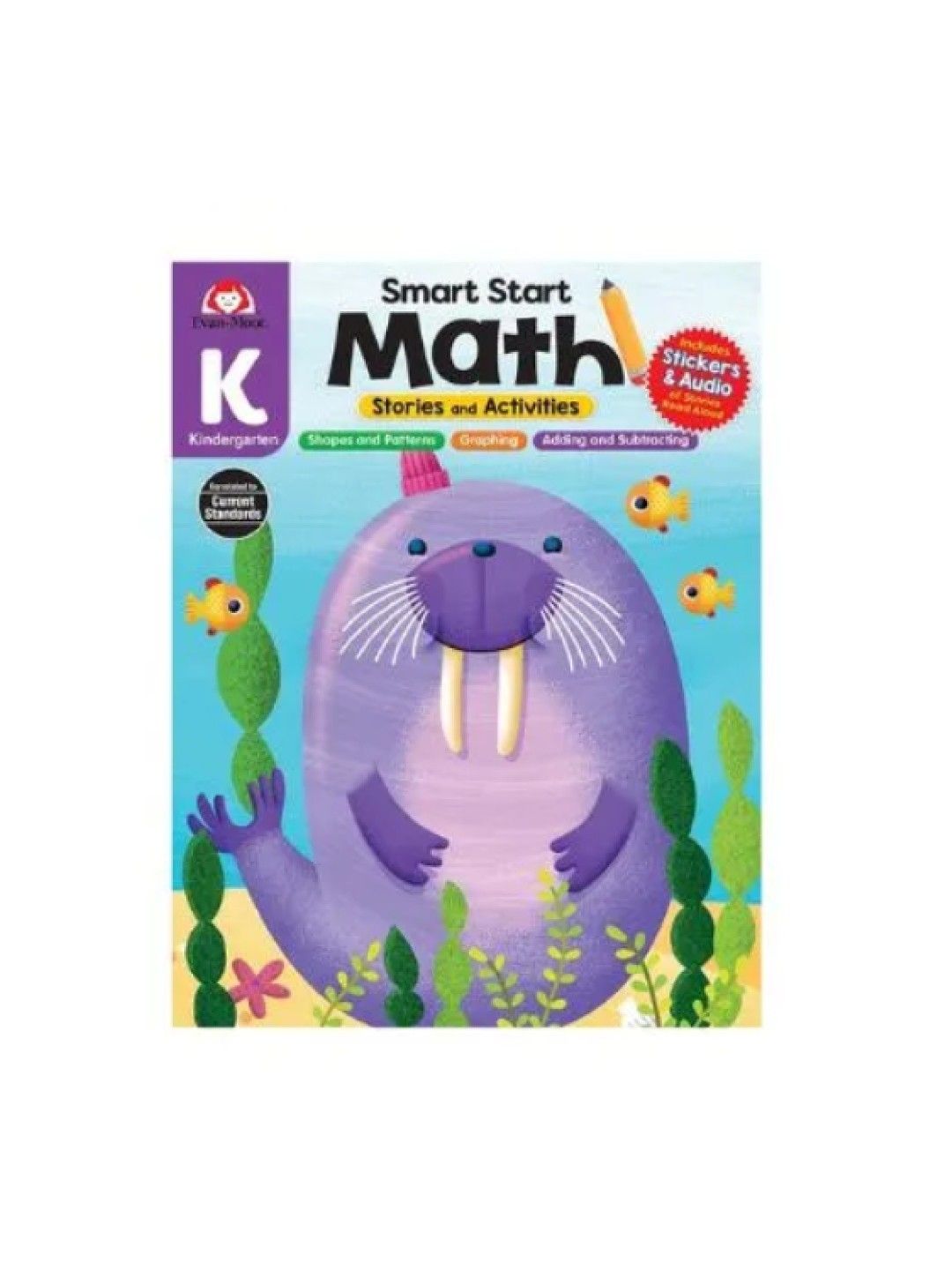 Evan-Moor Educational Publishers Smart Start Math Stories And Activities, Kinder