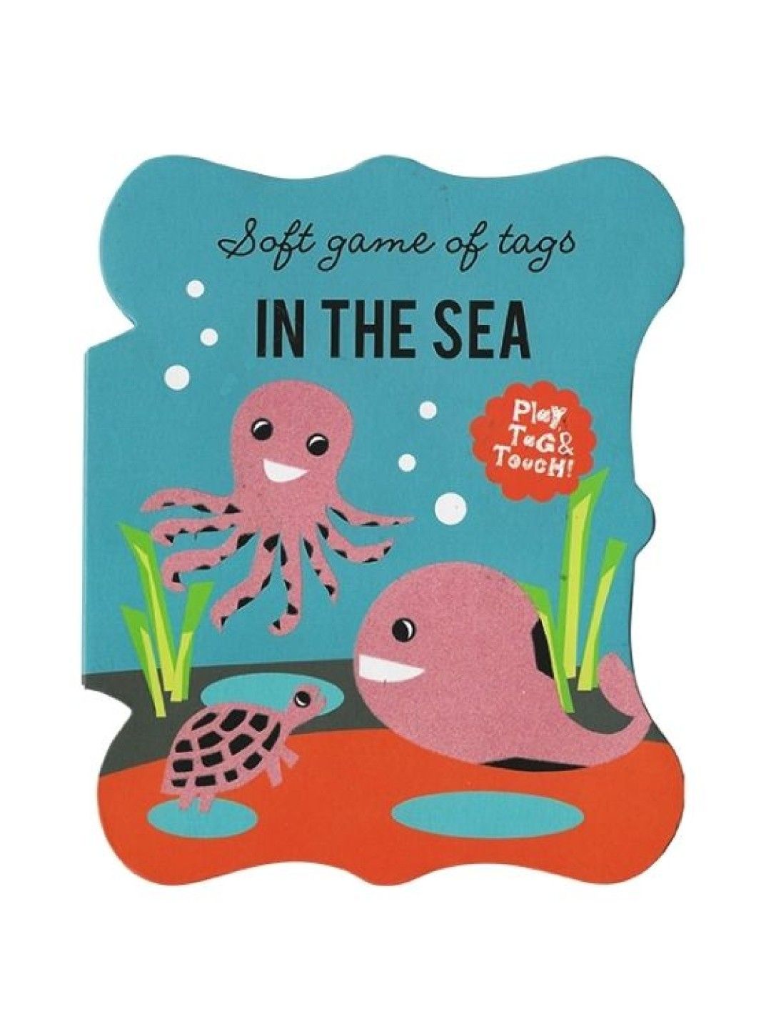 Learning is Fun Soft Game Of Tags - In The Sea (No Color- Image 1)