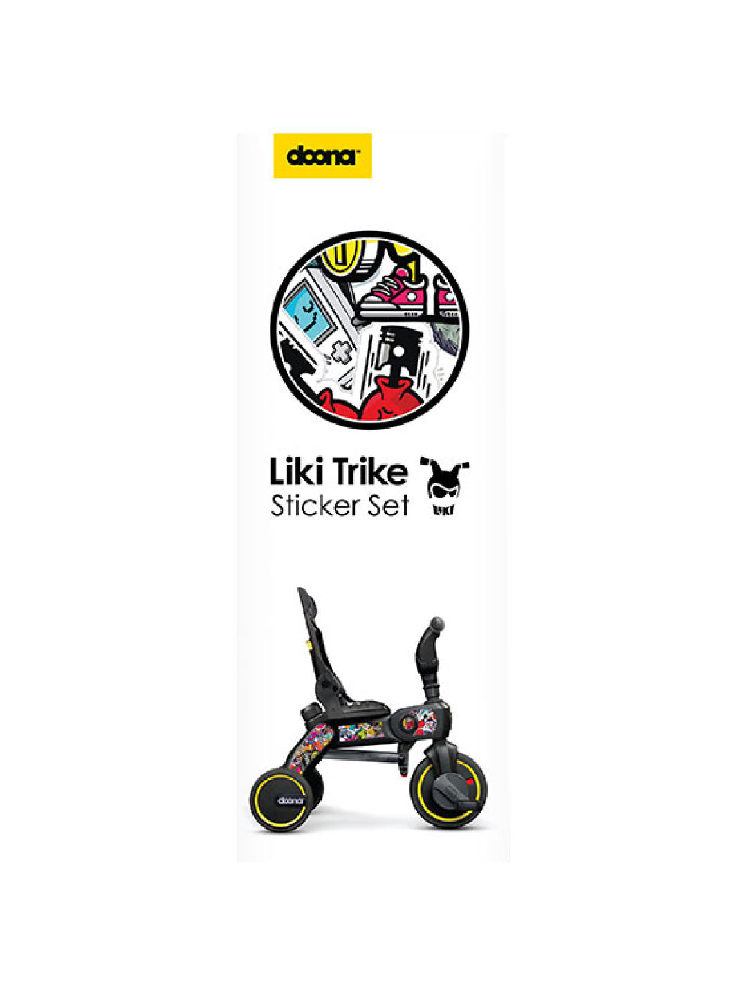 Doona Liki Sticker Bomb Sticker Set (No Color- Image 2)