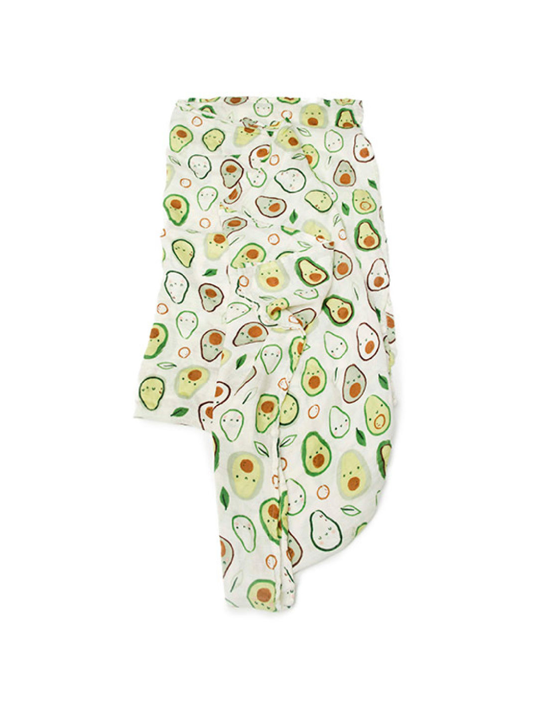 Lou Lou Lollipop Avocado Muslin Swaddle (No Color- Image 1)